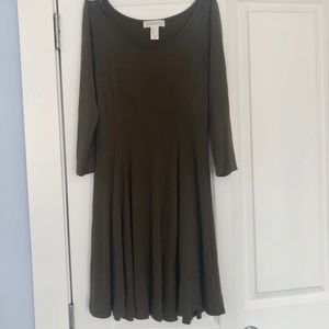 Olive Green Dress 👒
